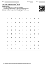 Übung zum Thema "Obst" | Unterricht.Schule